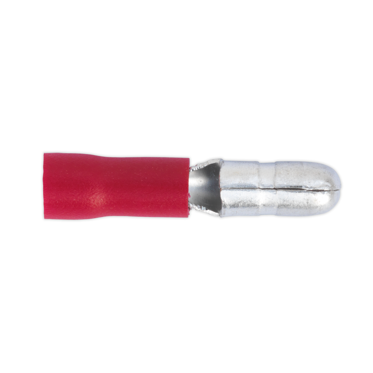 Bullet Terminal Ø4mm Male Red Pack of 100