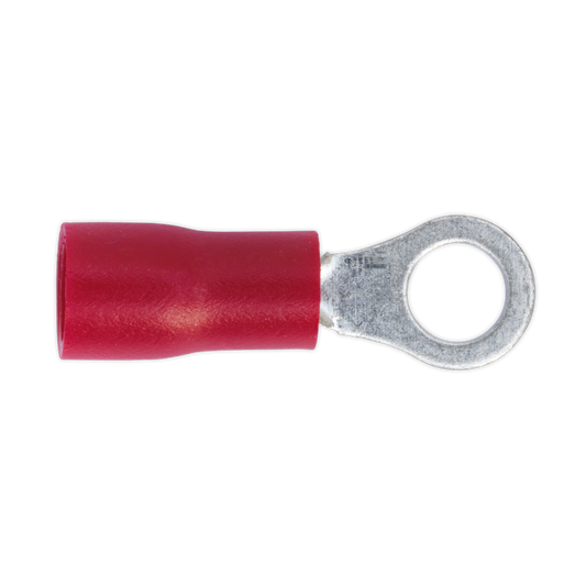 Easy-Entry Ring Terminal Ø4.3mm (4BA) Red Pack of 100