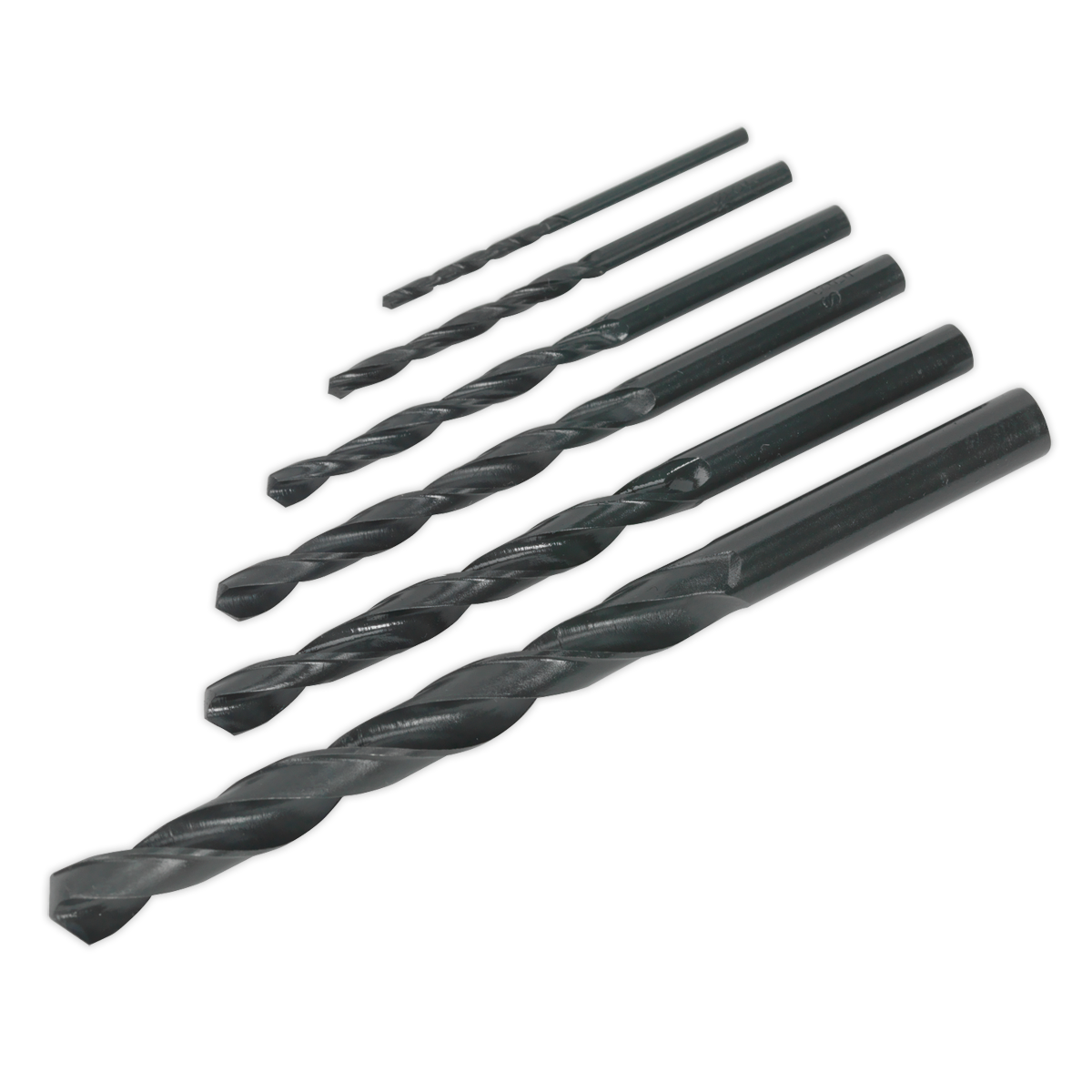 HSS Drill Bit Set 6pc DIN 338