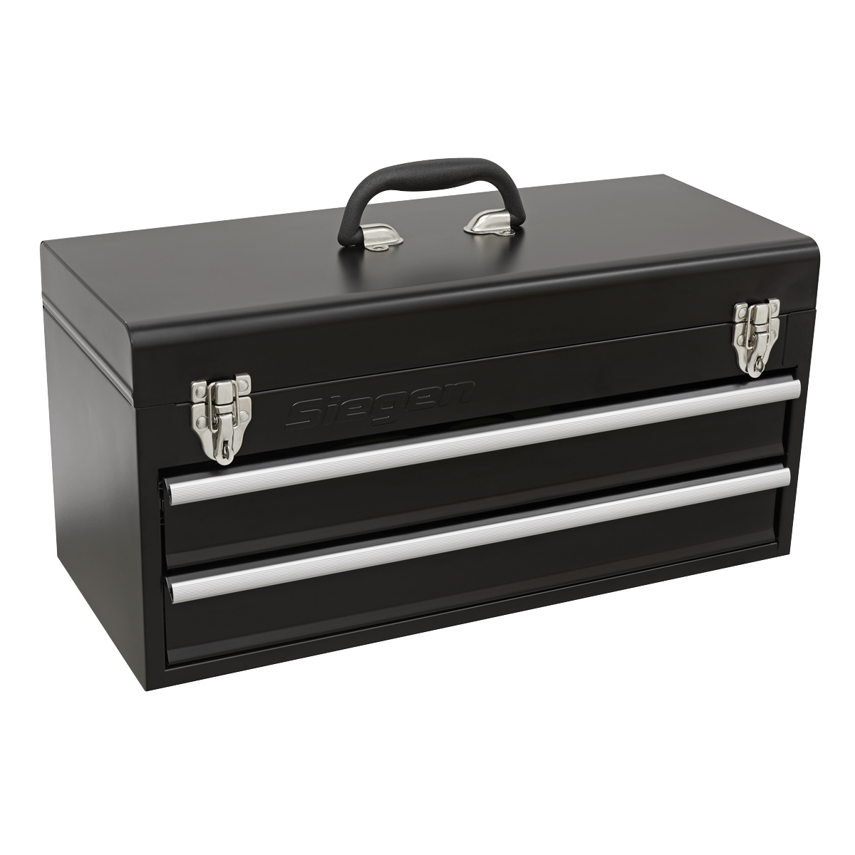 Portable Tool Chest 2 Drawer with 90pc Tool Kit