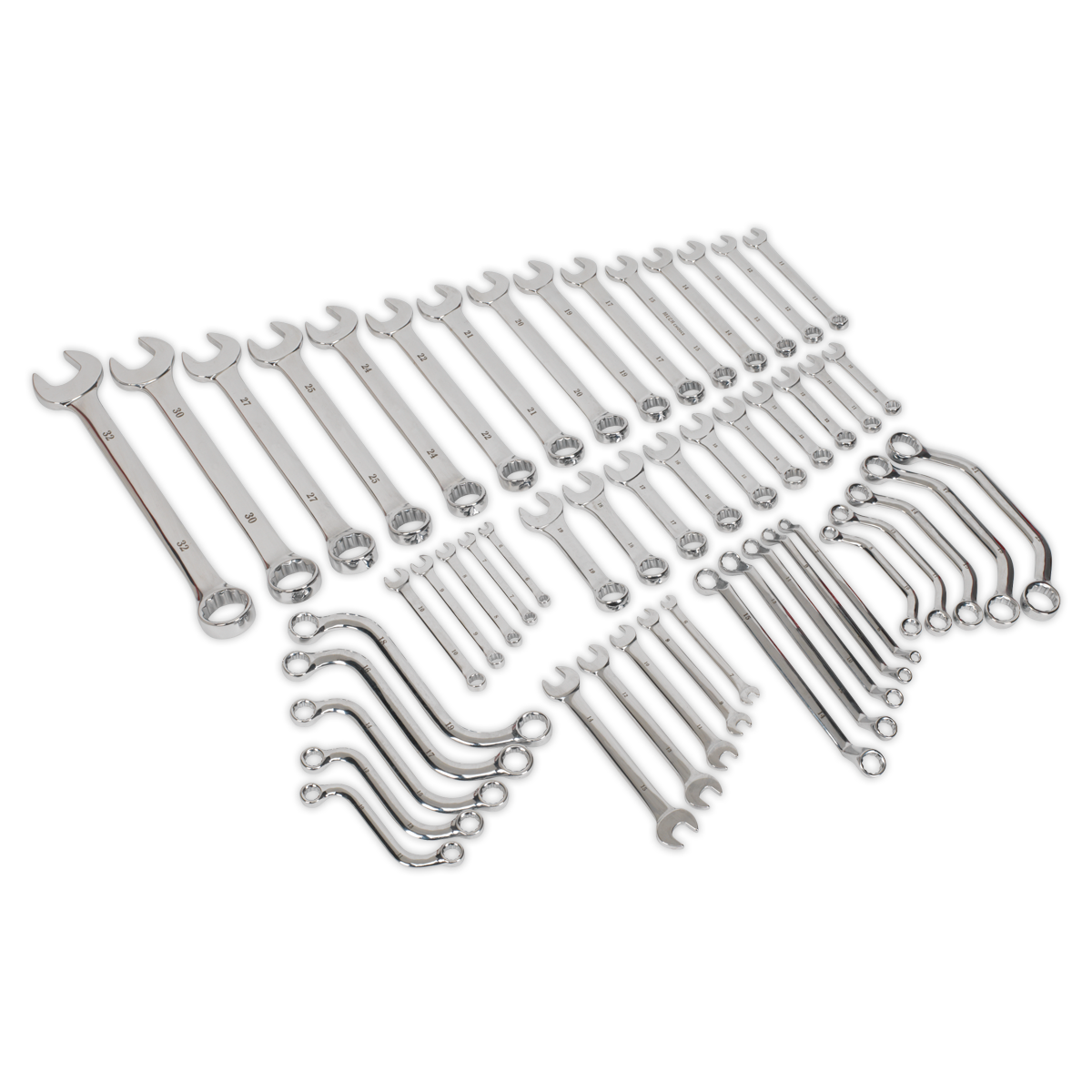 Multipurpose Spanner Set 50pc Metric