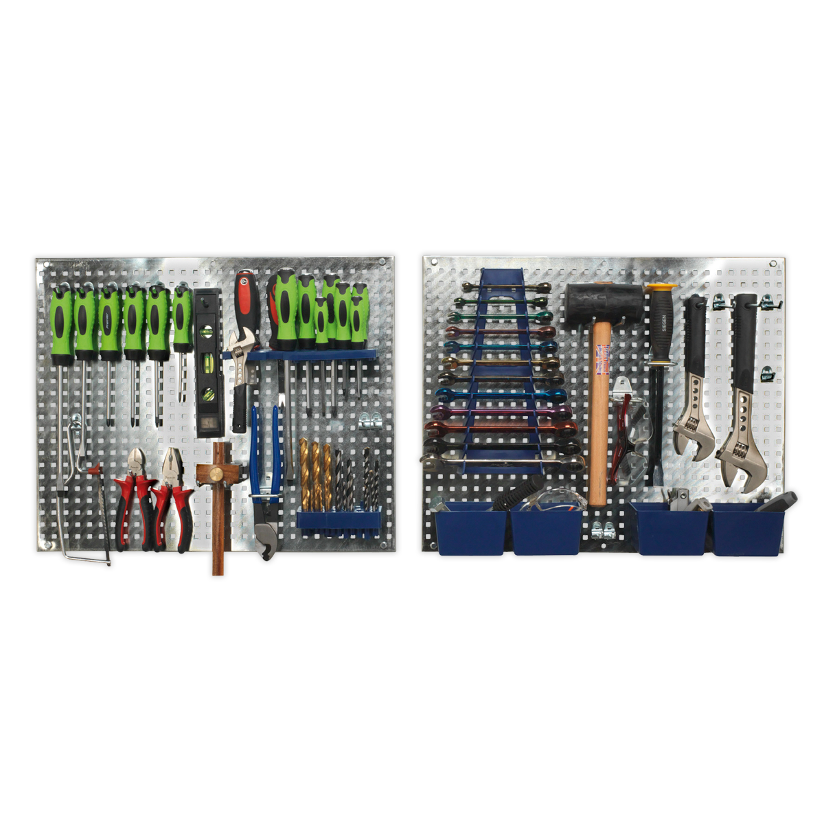 Wall Storage Pegboard Set 34pc