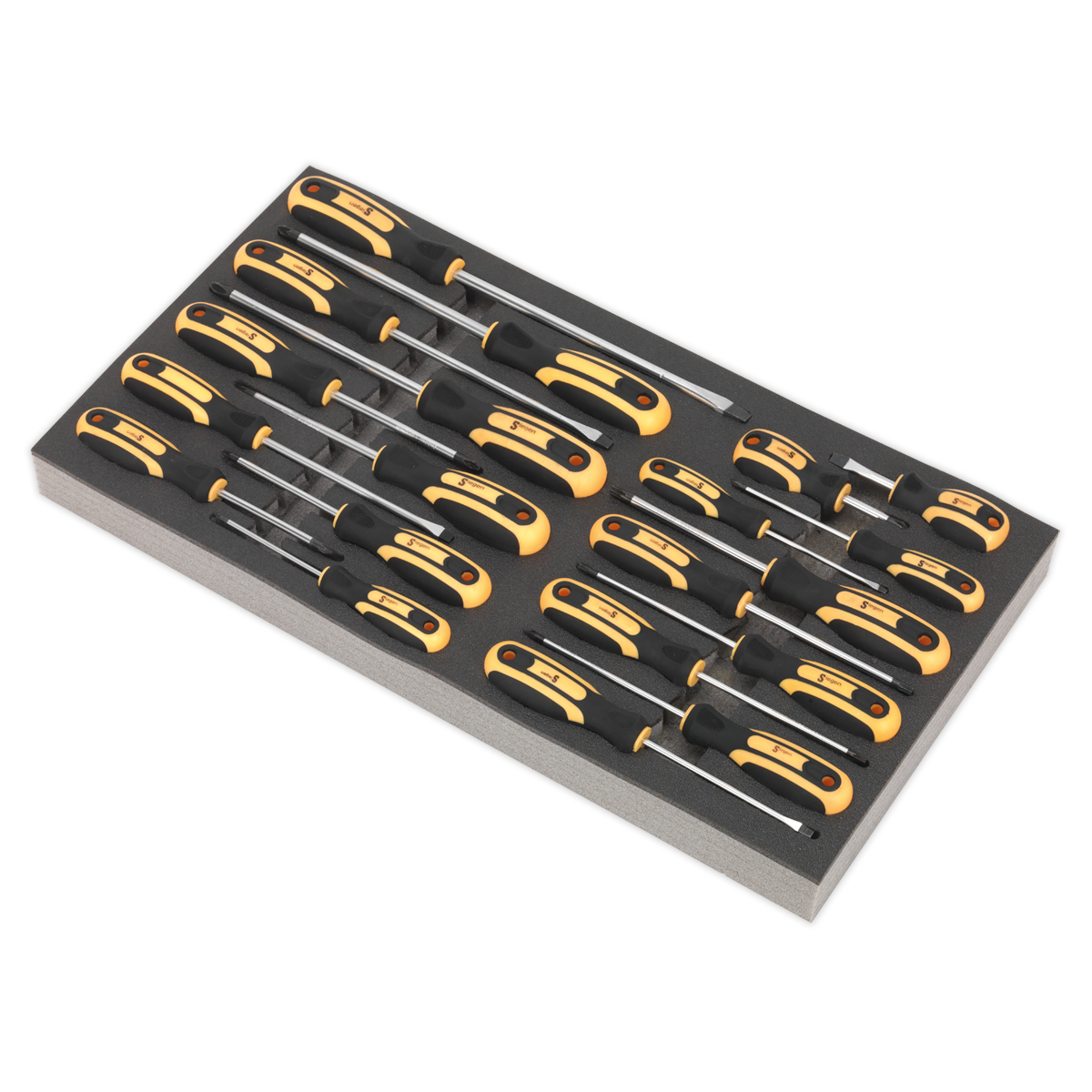 Tool Tray with Screwdriver Set 20pc