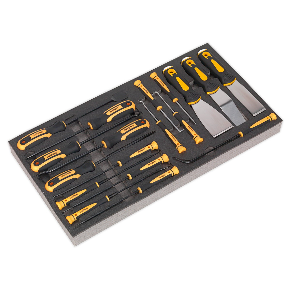 Tool Tray with Hook & Scraper Set 18pc