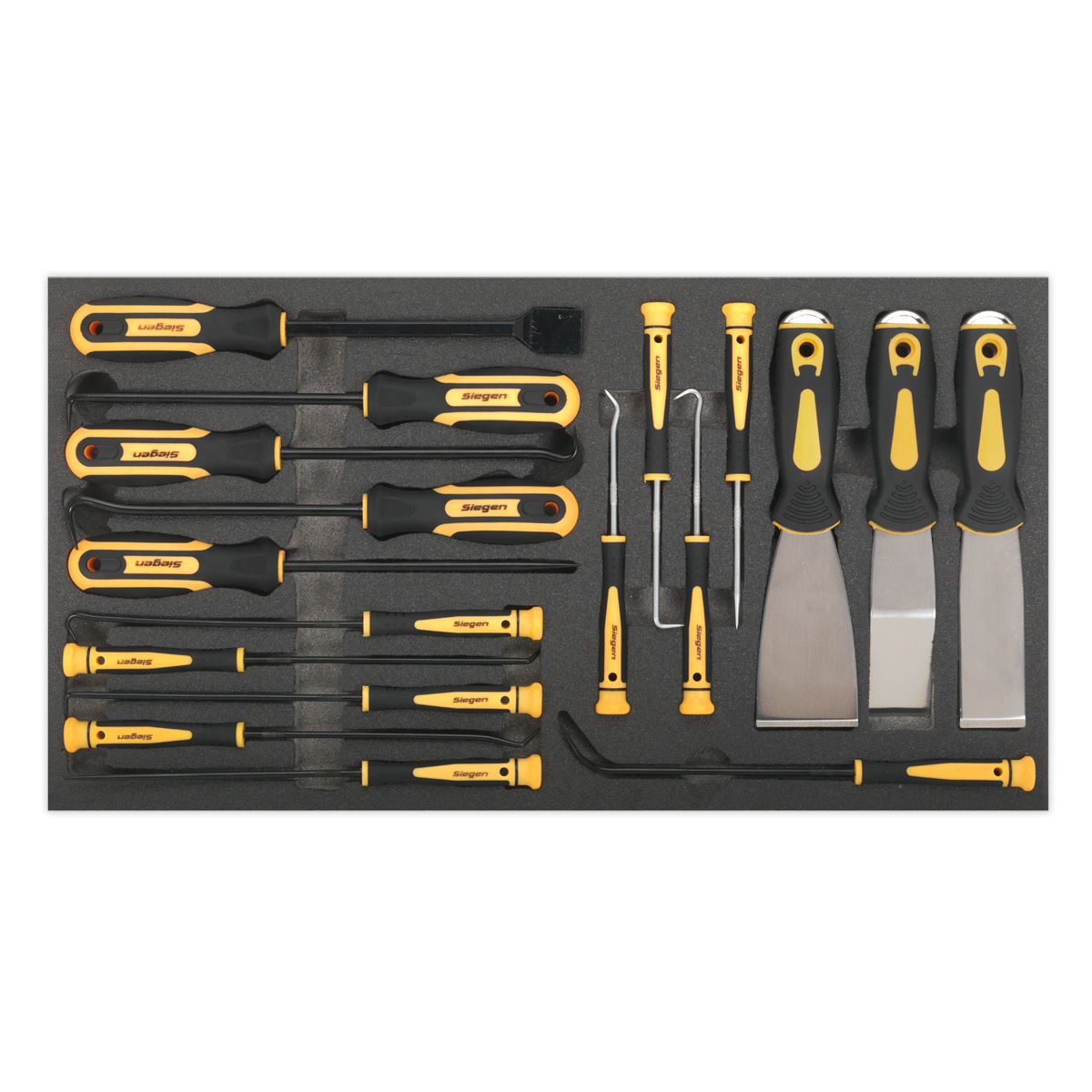 Tool Tray with Hook & Scraper Set 18pc