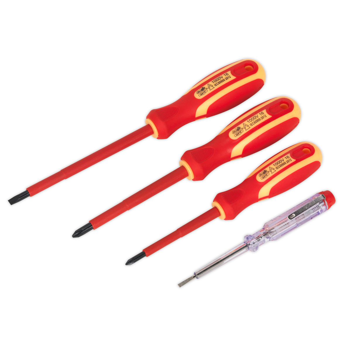 Electrician's Screwdriver Set 4pc VDE Approved