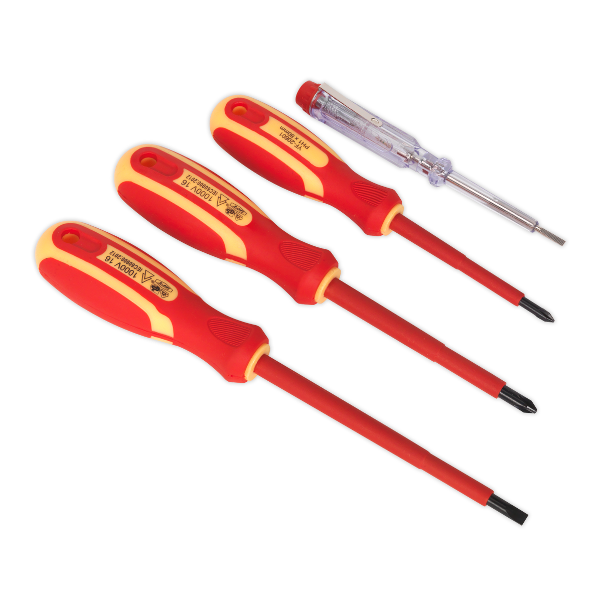 Electrician's Screwdriver Set 4pc VDE Approved