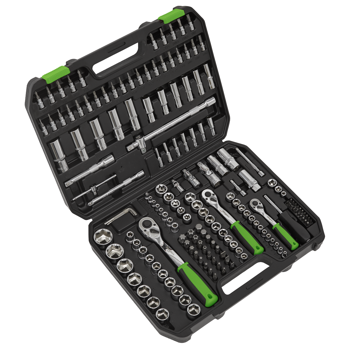 Socket Set 171pc 1/4", 3/8" & 1/2"Sq Drive WallDrive® Metric