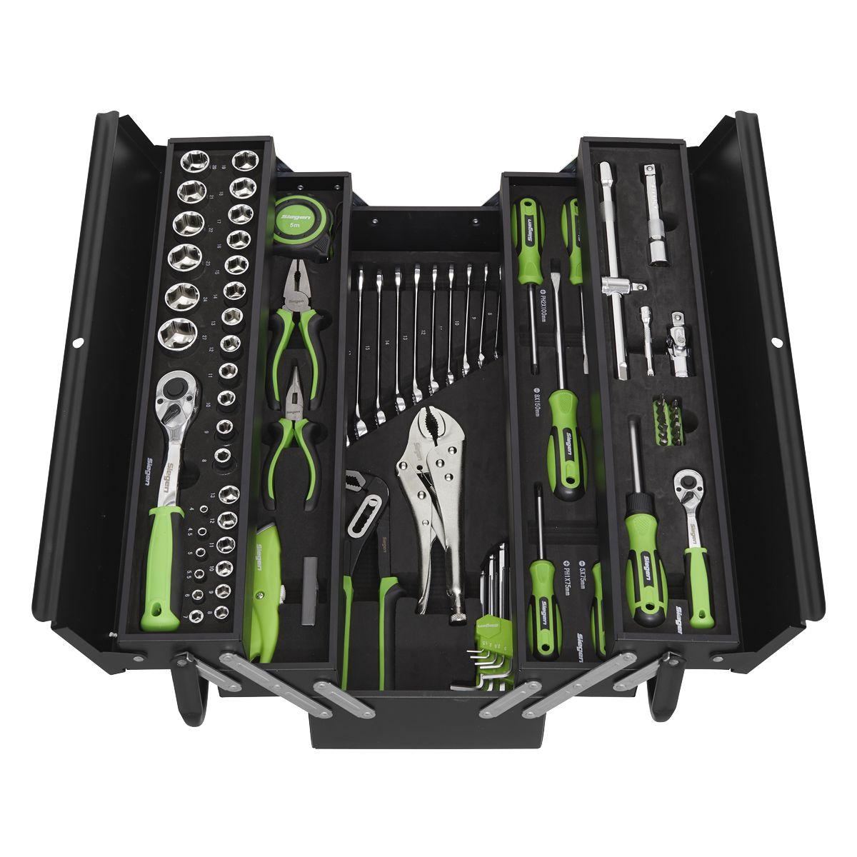 Cantilever Toolbox with 86pc Tool Kit