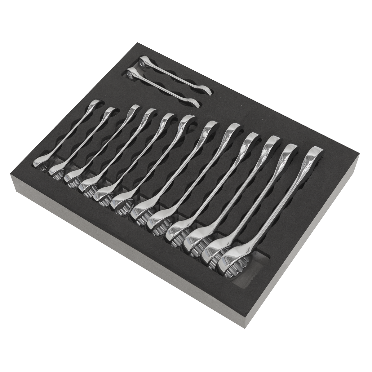 Combination Spanner Set 14pc Stubby