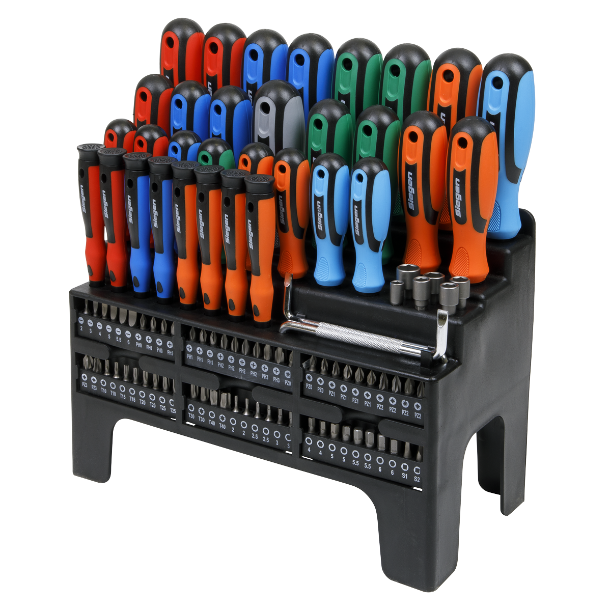 Screwdriver, Bit & Nut Driver Set 100pc