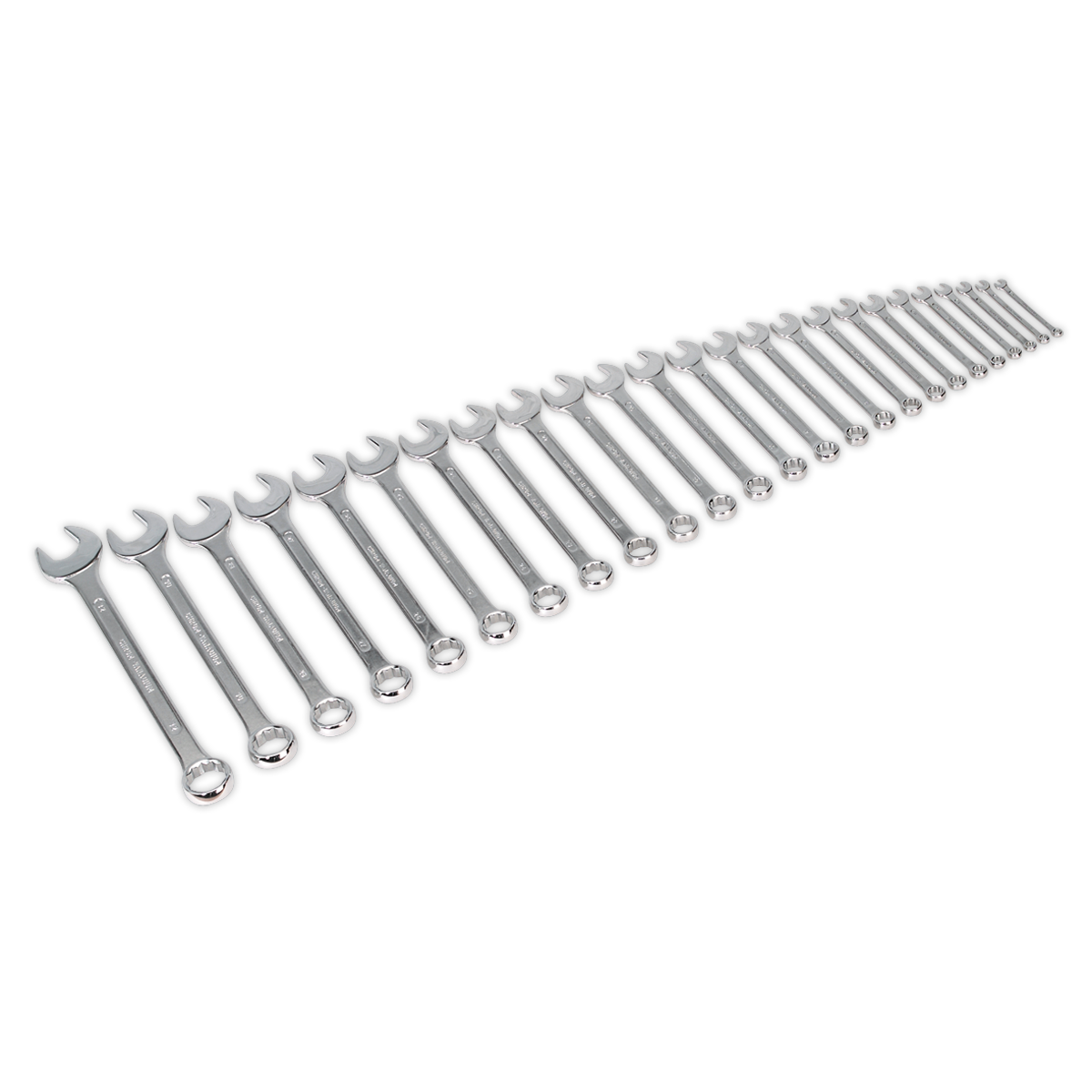 Combination Spanner Set 25pc Jumbo Metric