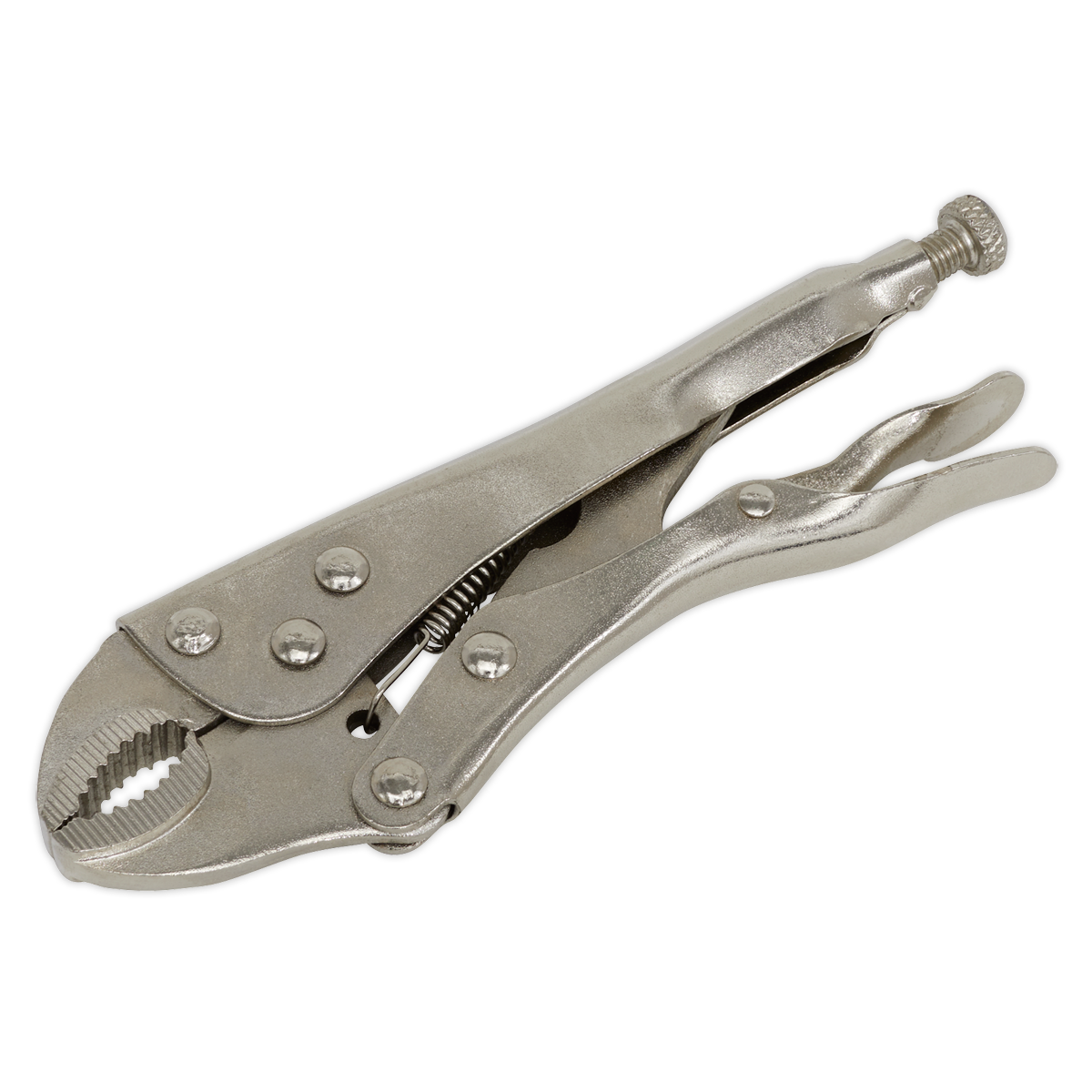 Locking Pliers 175mm Curved Jaw