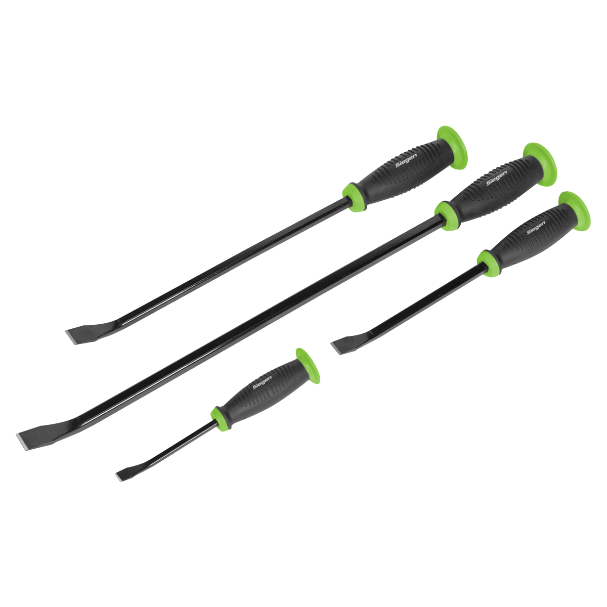 Pry Bar Set with Hammer Cap 4pc