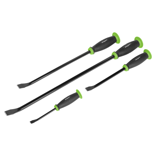 Pry Bar Set with Hammer Cap 4pc