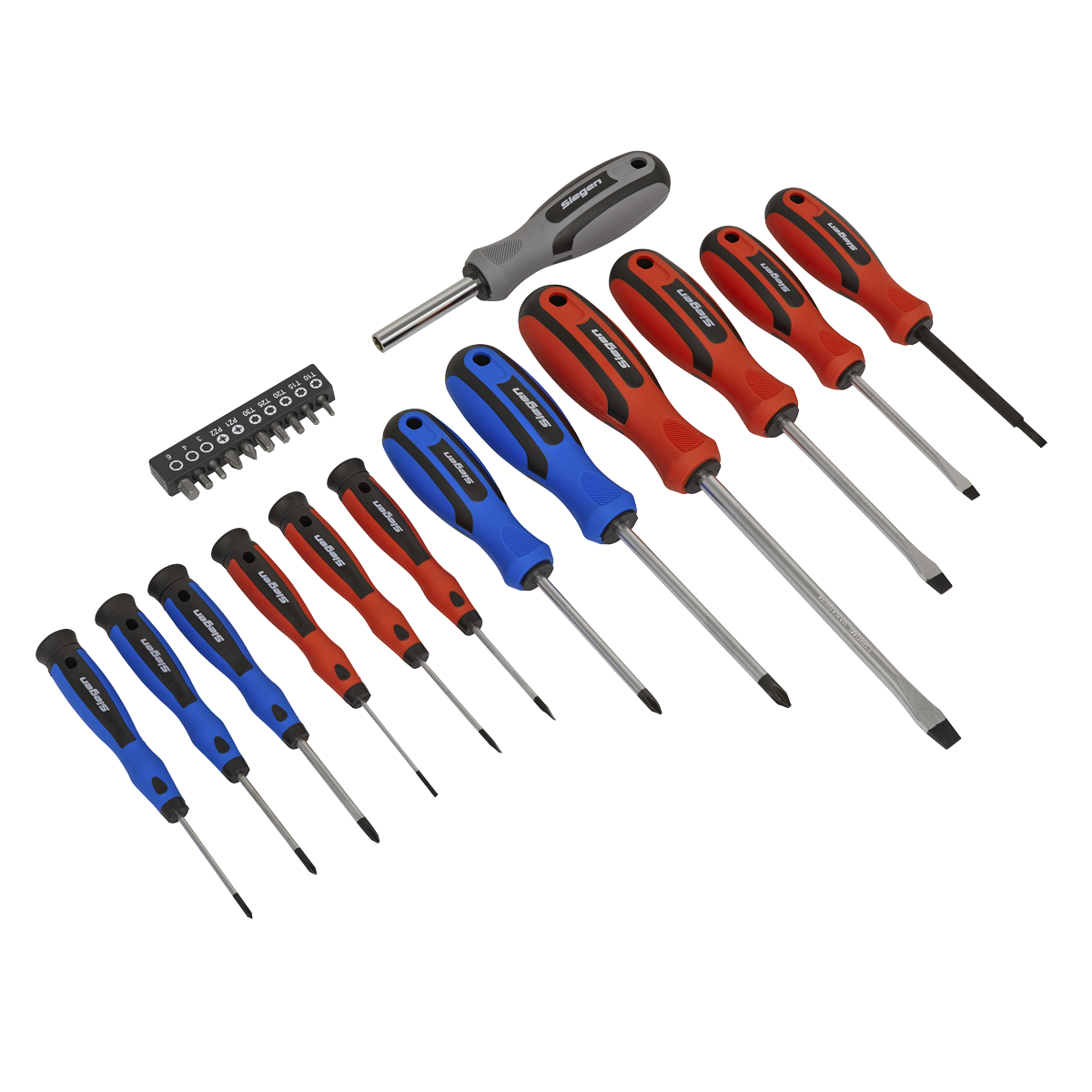 Soft Grip Screwdriver & Bit Set 23pc