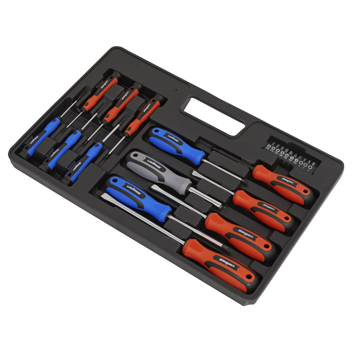 Soft Grip Screwdriver & Bit Set 23pc