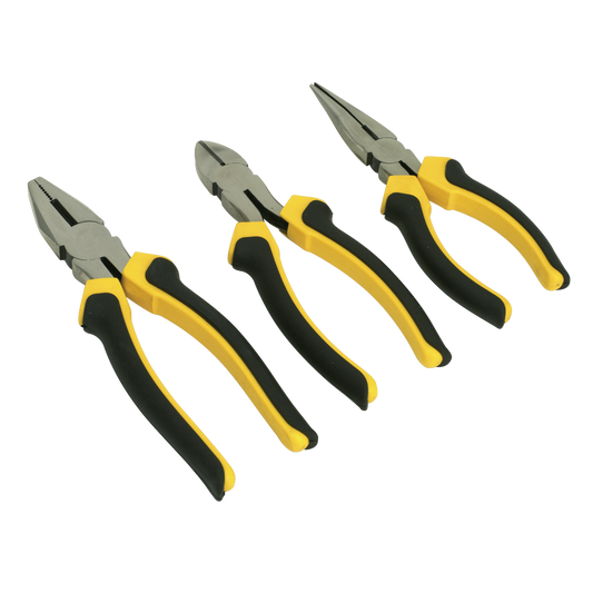 Comfort Grip Pliers Set 3pc