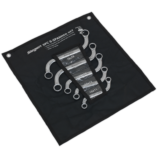 S-Spanner Set 5pc Metric