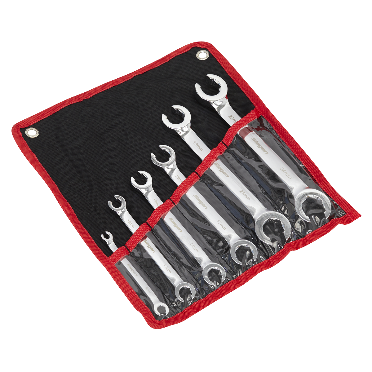 Flare Nut Spanner Set 6pc Metric