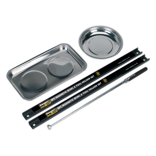 Magnetic Bowl & Tool Holder Set 5pc