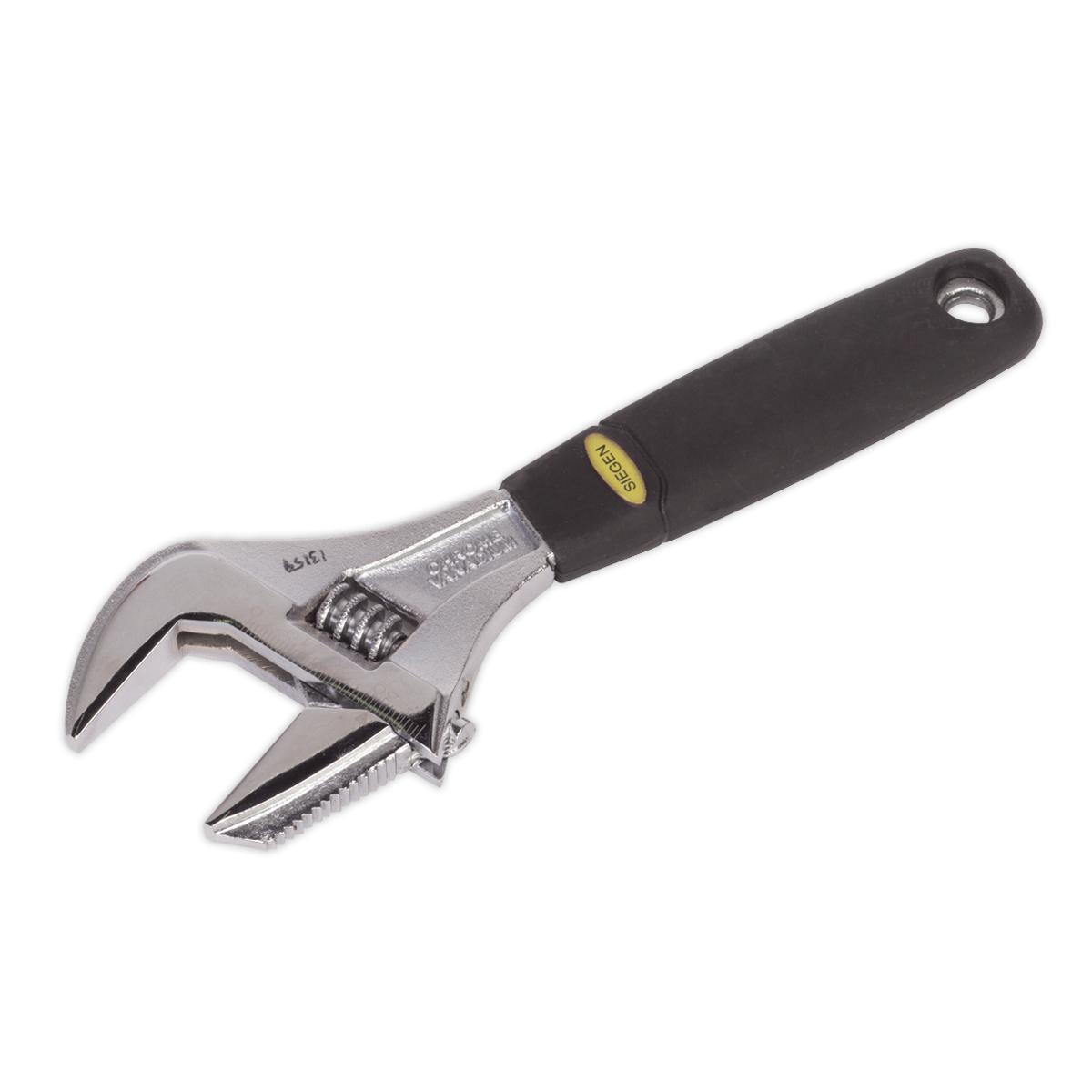 Adjustable Wrench with Extra-Wide Jaw Capacity 200mm