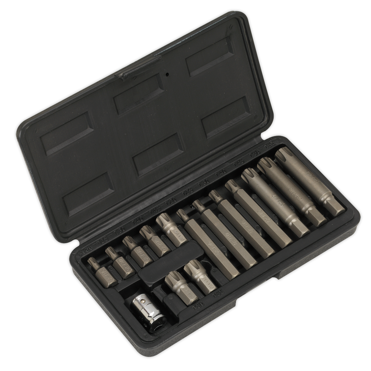 Ribe Bit & Holder Set 15pc - 3/8"Sq Drive