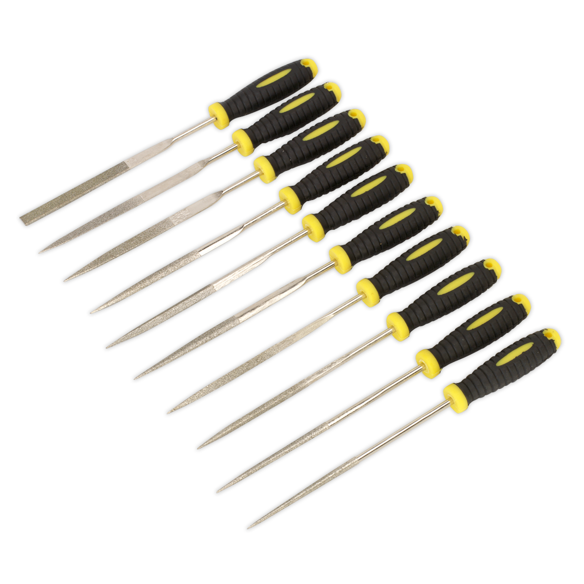 Diamond Needle File Set 10pc 100mm