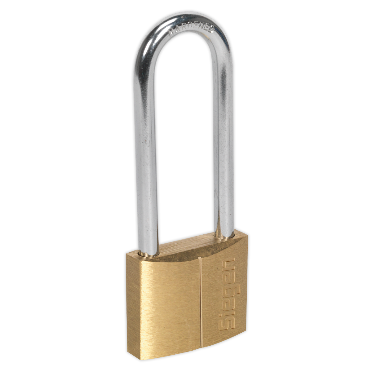 Brass Body Padlock with Brass Cylinder Long Shackle 40mm