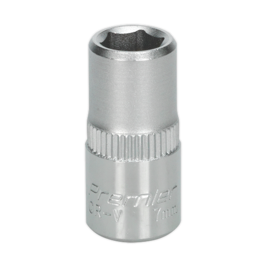 WallDrive® Socket 7mm 1/4"Sq Drive