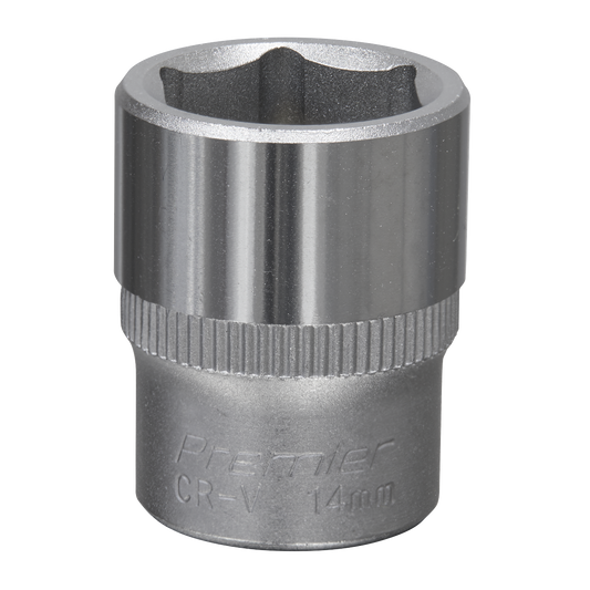 WallDrive® Socket 14mm 1/4"Sq Drive