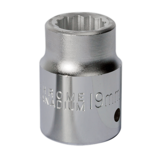 WallDrive® Socket 19mm 3/4"Sq Drive