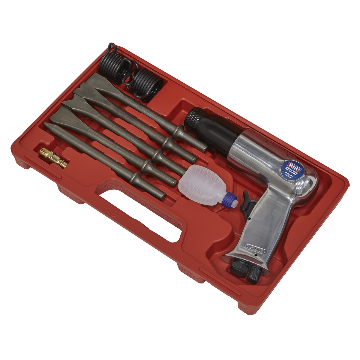 Air Hammer with Chisels Long Stroke