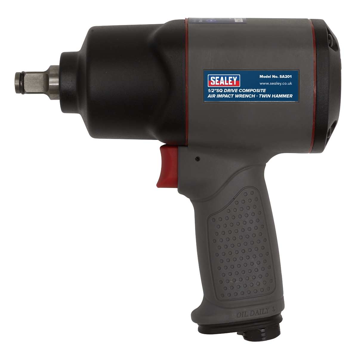 Air Impact Wrench 1/2"Sq Drive Composite - Twin Hammer