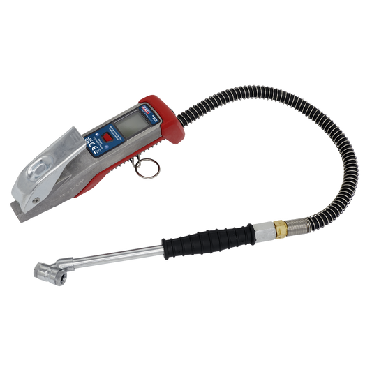 Digital Tyre Inflator 0.5m Hose with Twin Push-On Connector