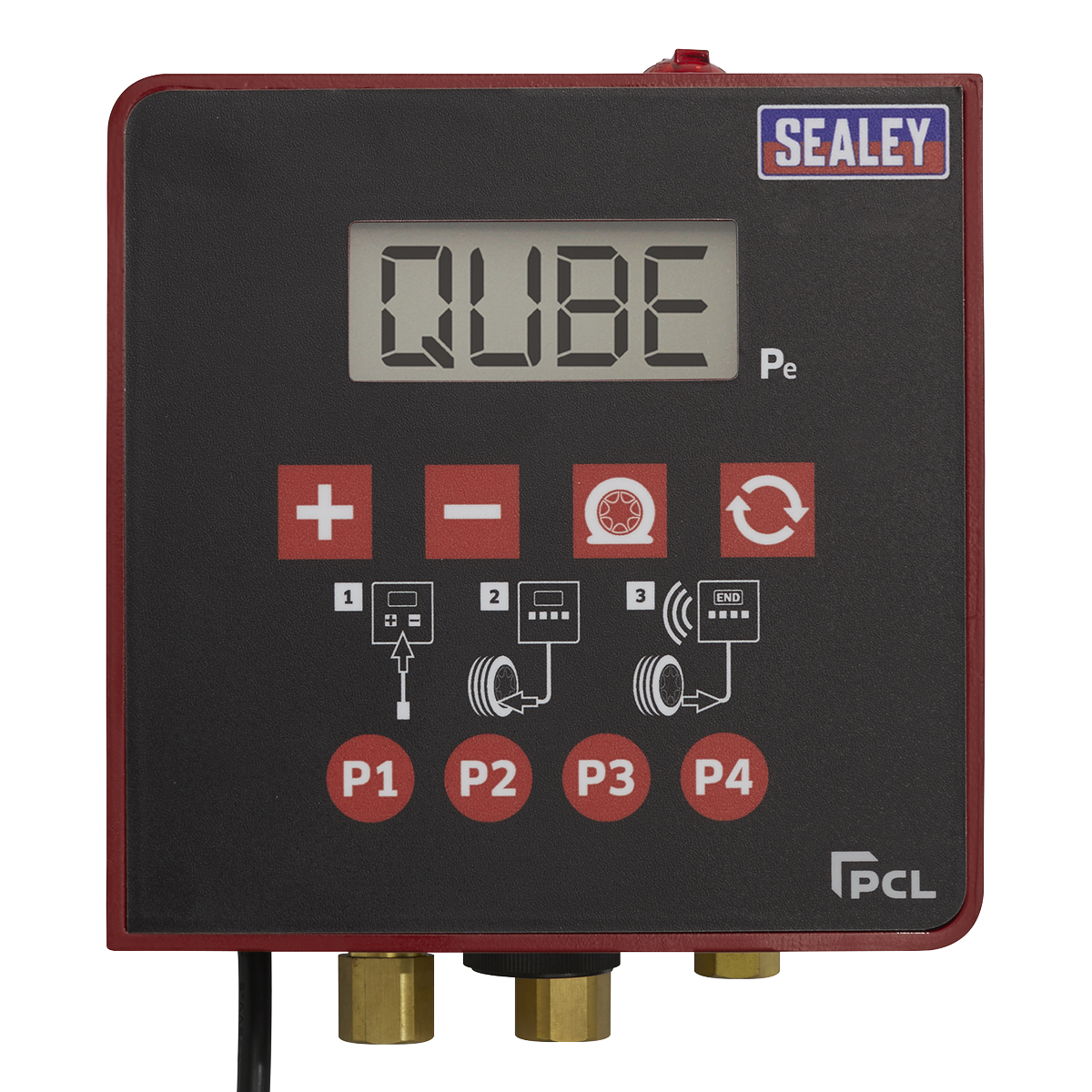 Qube Digital Tyre Inflator Professional with OPS & Nitrogen Purge