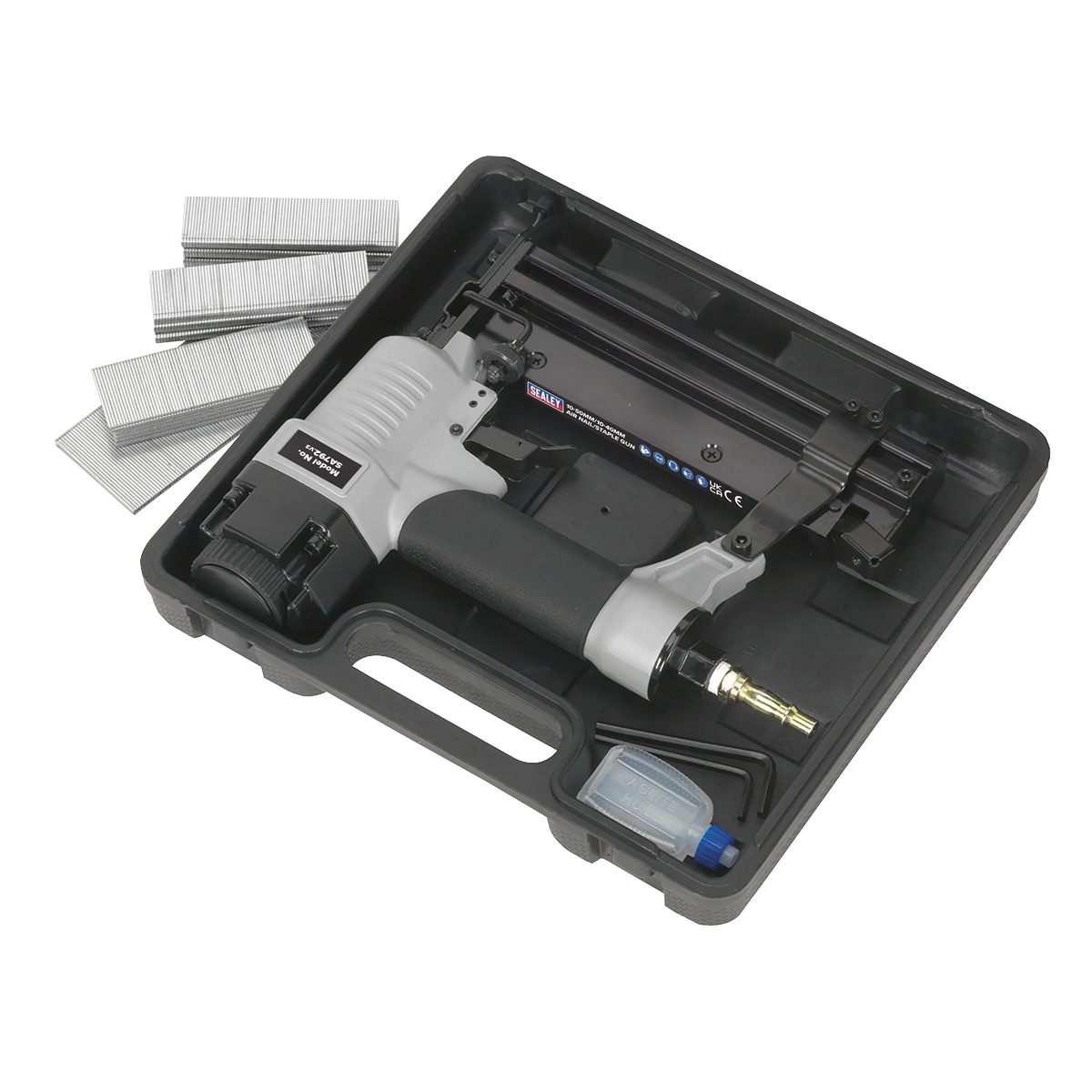 Air Nail/Staple Gun 10-50mm/10-40mm Capacity