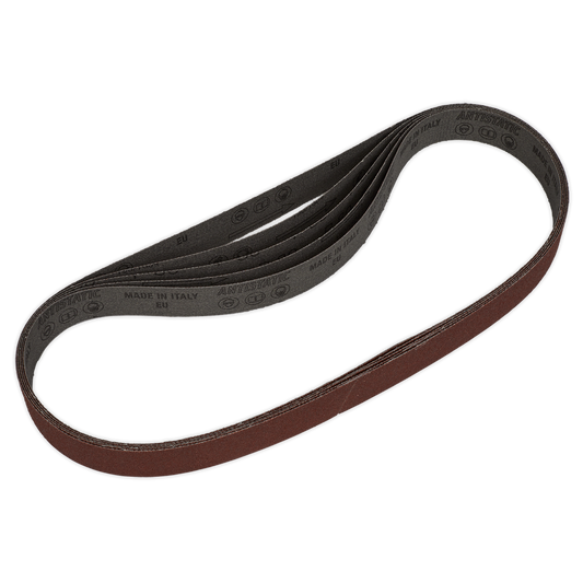 Sanding Belt 25 x 762mm 80Grit Pack of 5