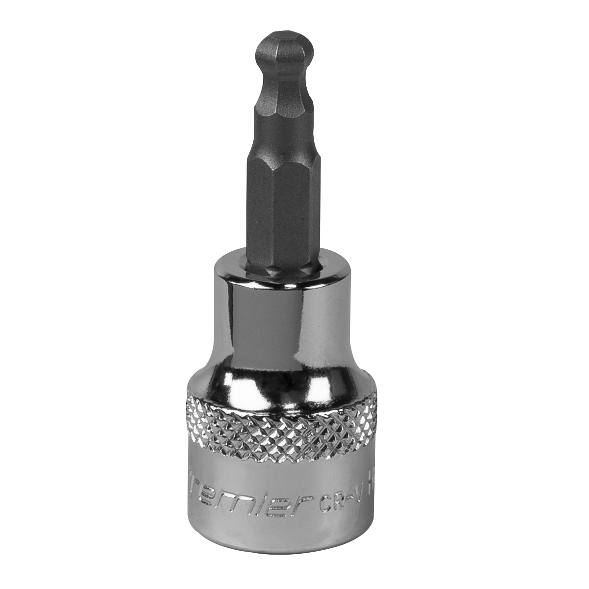 Ball-End Hex Socket Bit 5mm 3/8"Sq Drive