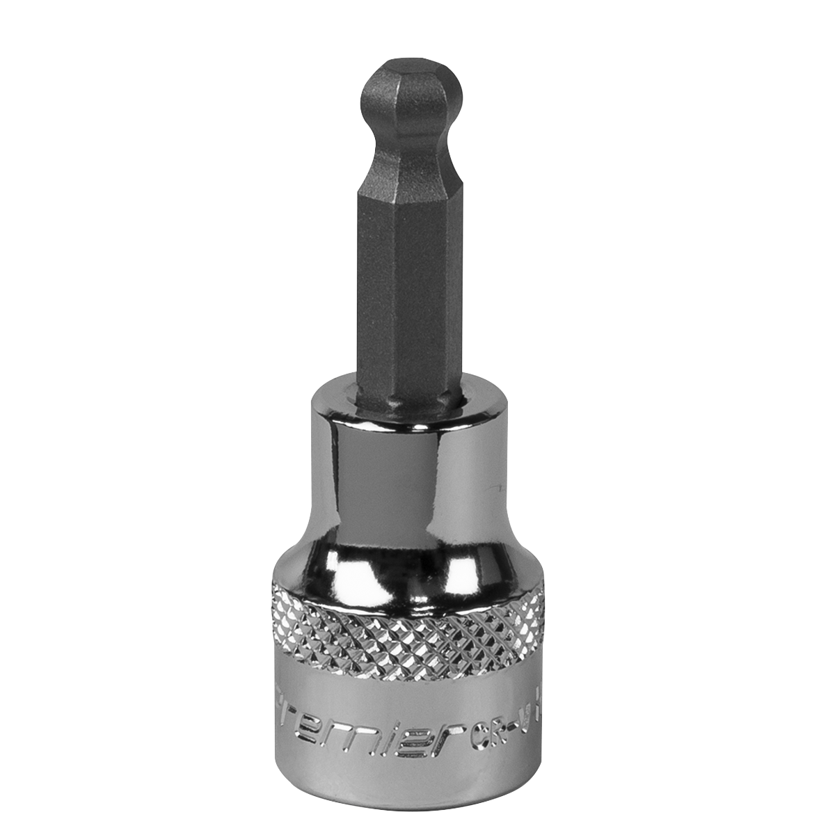 Ball-End Hex Socket Bit 6mm 3/8"Sq Drive