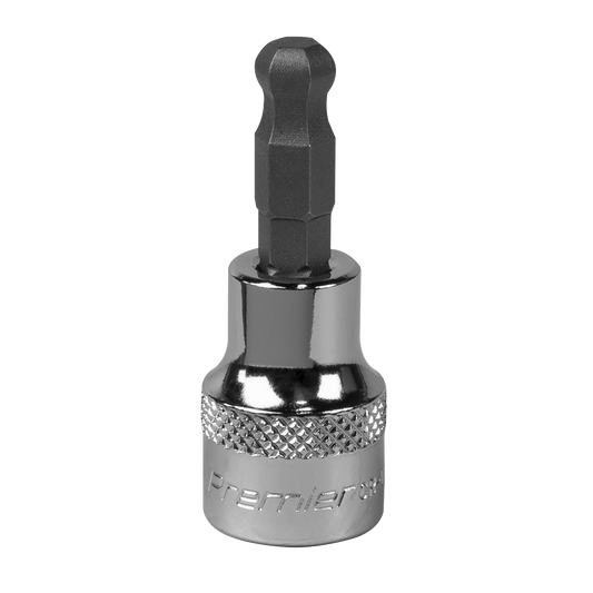 Ball-End Hex Socket Bit 7mm 3/8"Sq Drive