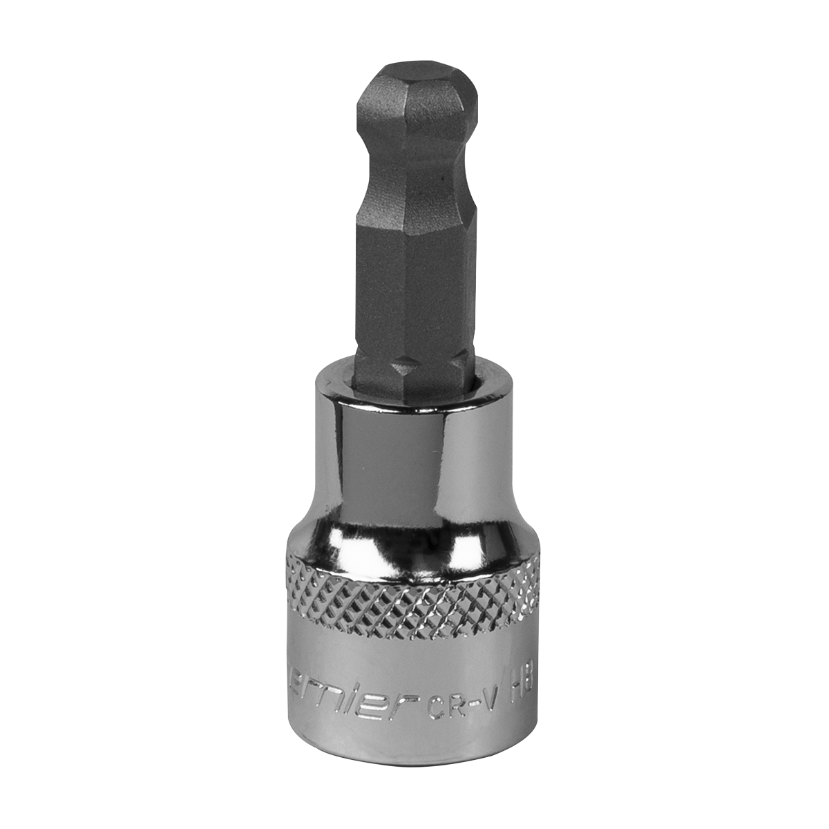 Ball-End Hex Socket Bit 8mm 3/8"Sq Drive