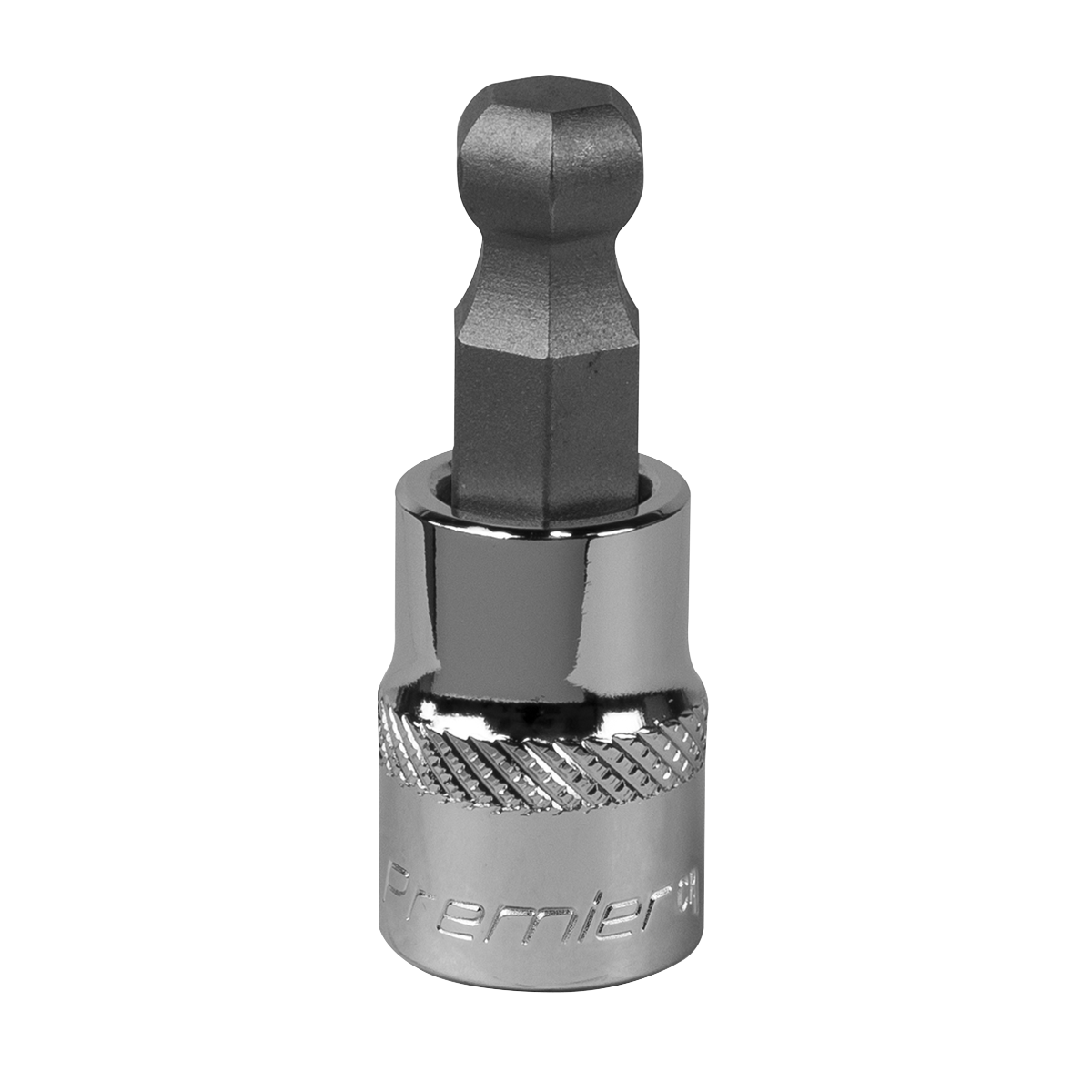 Ball-End Hex Socket Bit 10mm 3/8"Sq Drive