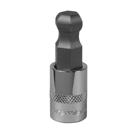 Ball-End Hex Socket Bit 12mm 3/8"Sq Drive