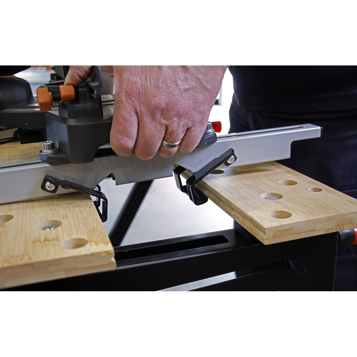 Benchclaw® Mitre Saw Workbench Clamp