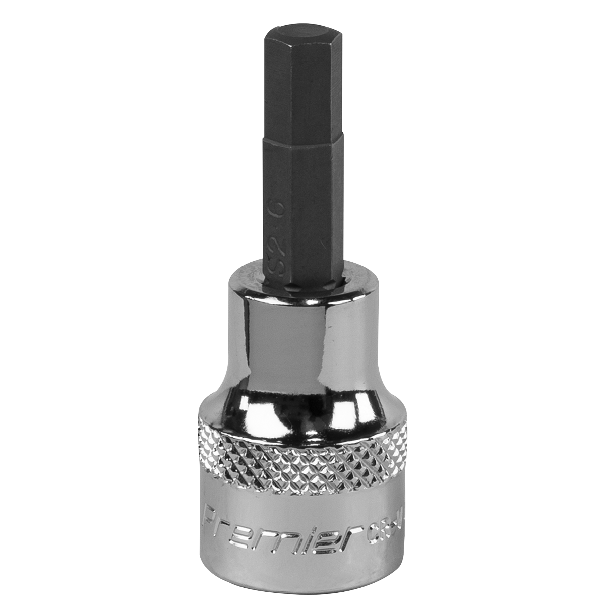 Hex Socket Bit 6mm 3/8"Sq Drive