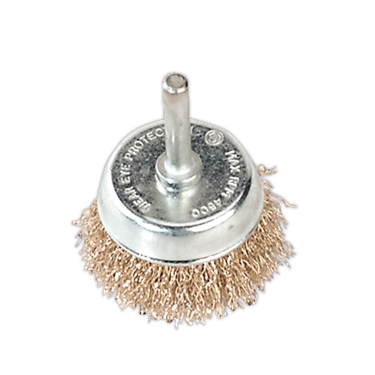 Wire Cup Brush Ø50mm with Ø6mm Shaft