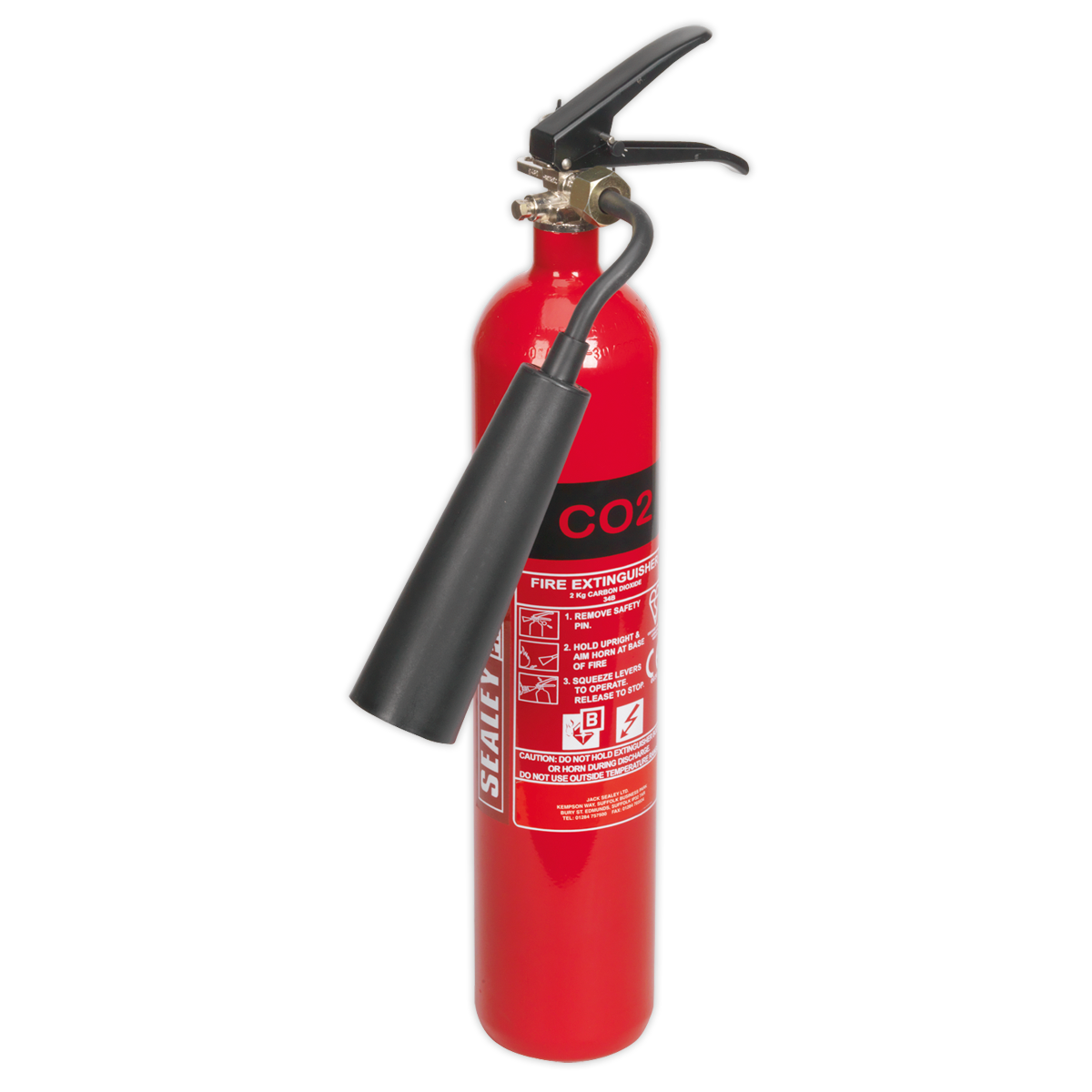 Fire Extinguisher 2kg Carbon Dioxide