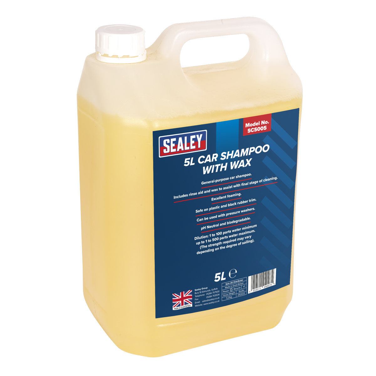 Car Shampoo with Wax 5L