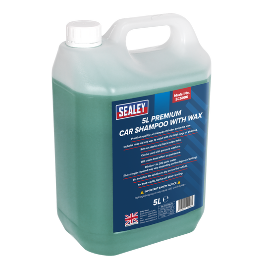 Car Shampoo Premium with Wax 5L